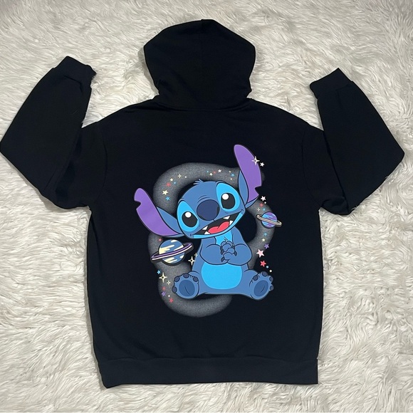 Disney STICH in Space Women's Graphic Hoodie Sweatpants Jogger Set - Picture 10 of 15